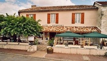 Logis Hotels - Hotel Et Restaurant Les Voyageurs Tournon-dʼAgenais Exterior foto